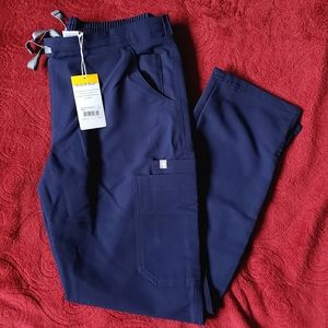 NEW Figs - S Petite - Navy Skinny Yola Scrub Pants - NEW WITH TAGS - NWT